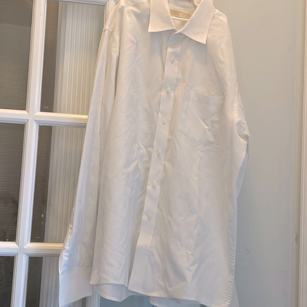 Michael Kors white button down shirt